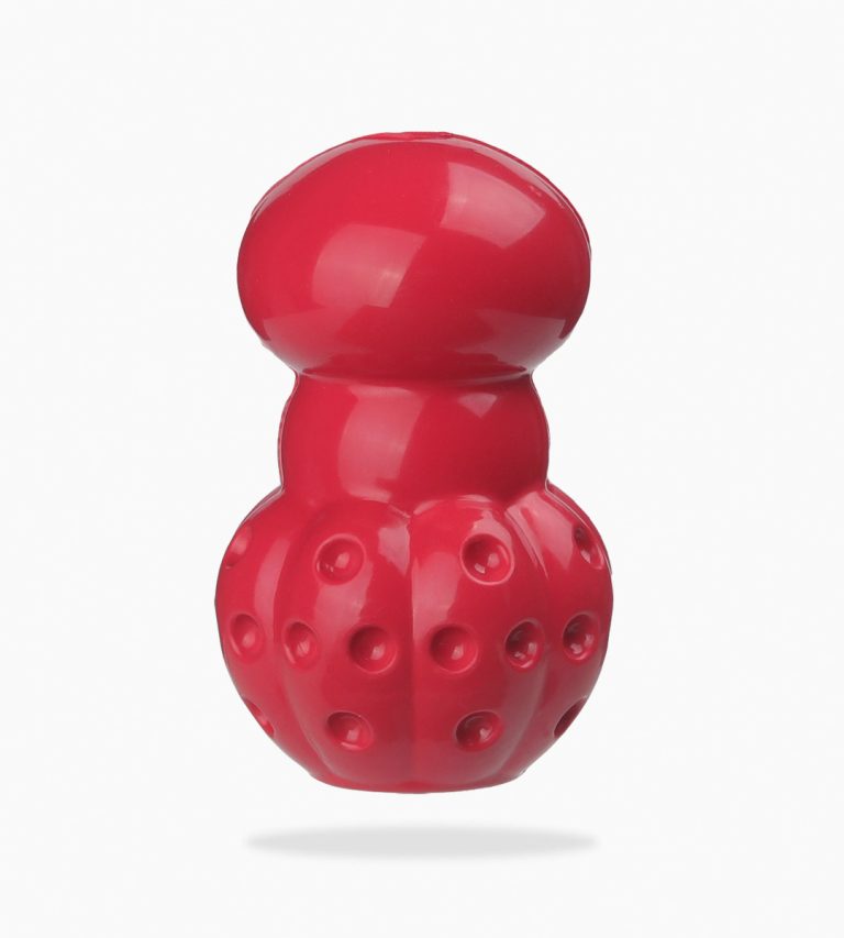 Natural rubber ball dog toy for power chewers – private label, bespoke pet products