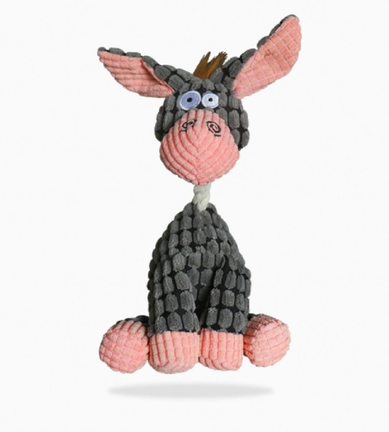 Private label plush squeaky dog toy – custom pet product